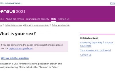 Sex In the Census 2021