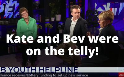 Kate and Bev were on the telly!