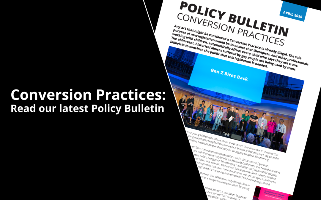 Conversion Practices Policy Bulletin